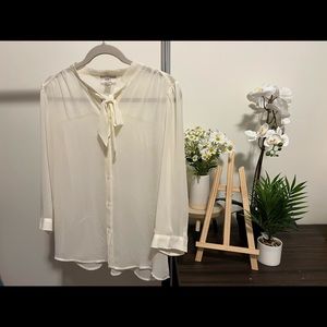 Loft Cream Blouse